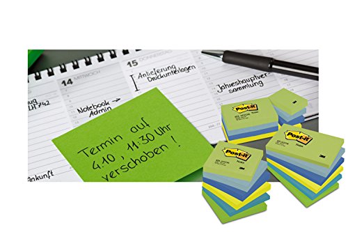 Post-It 654Y Notas adhesivas, 6 blocs