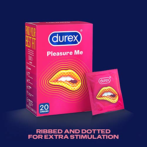 Preservativos Durex Pleasure Me, estriados y punteados