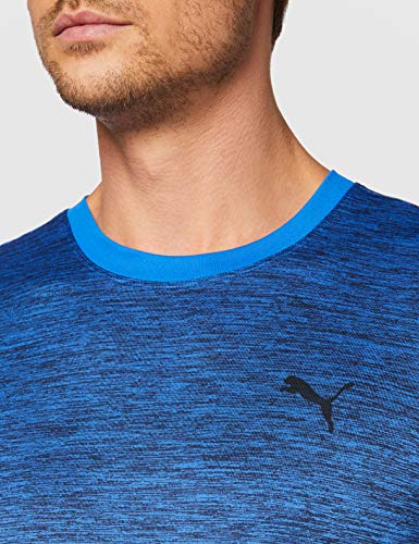 PUMA Active Crew tee 1P Packed Ropa Interior, Bleu (Blue 010), M para Hombre