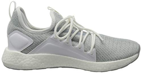 PUMA NRGY Neko Knit WNS, Zapatillas de Running para Mujer, Blanco White Sunny Lime 26, 38 EU