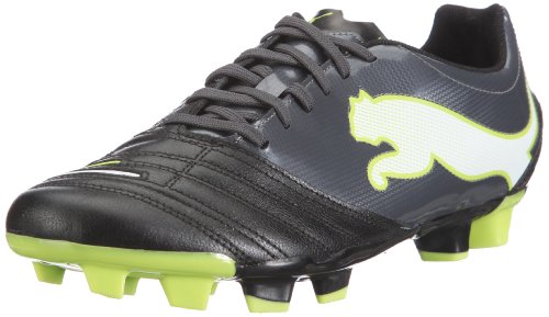 Puma Powercat 3.12 FG 102478, Herren Sportschuhe - Fußball, Schwarz (Black-Dark Shadow-White-Lime Punch 02), EU 44 (UK 9.5) (US 10.5)