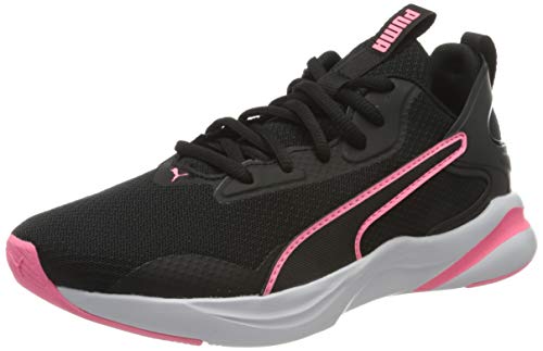 PUMA SOFTRIDE Rift WN'S, Zapatillas para Correr de Carretera para Mujer, Negro Black/Luminous Peach, 37.5 EU