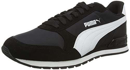 PUMA St Runner V2 NL, Zapatillas Unisex Adulto, Negro Black White, 44 EU