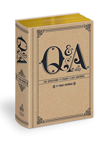 Q And A A Day: 5-Year Journal