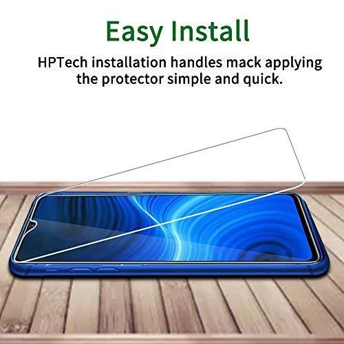 QHOHQ Protector de Pantalla para Realme X2 Pro, [3 Piezas] [Dureza 9H] Sin Burbujas HD Transparente Anti-Arañazos Cristal Templado