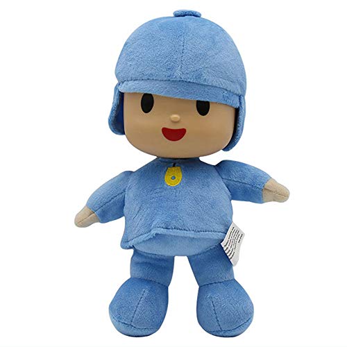 Queshi Pocoyo Set de Juguetes de Peluche Muñeca de Peluche de Dibujos Animados Elly Pato Loula Nina Sleepy Bird Anime Figura Muñeca Colección Regalo para niños