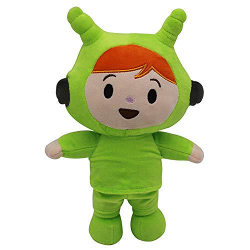 Queshi Pocoyo Set de Juguetes de Peluche Muñeca de Peluche de Dibujos Animados Elly Pato Loula Nina Sleepy Bird Anime Figura Muñeca Colección Regalo para niños