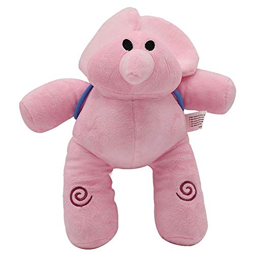 Queshi Pocoyo Set de Juguetes de Peluche Muñeca de Peluche de Dibujos Animados Elly Pato Loula Nina Sleepy Bird Anime Figura Muñeca Colección Regalo para niños