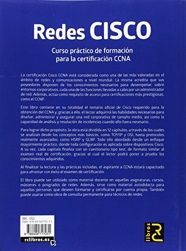 Redes CISCO. Curso práctico de formación para la certificación CCNA