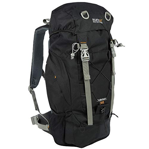 Regatta - Mochila de 35 litros modelo Survivor III (One Size) (Caqui oscuro)