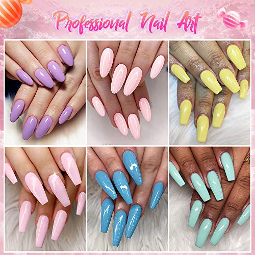 Uñas Acrilicas De Colores Pastel Desvanecido : Reto 5 Mani En Casa Paso