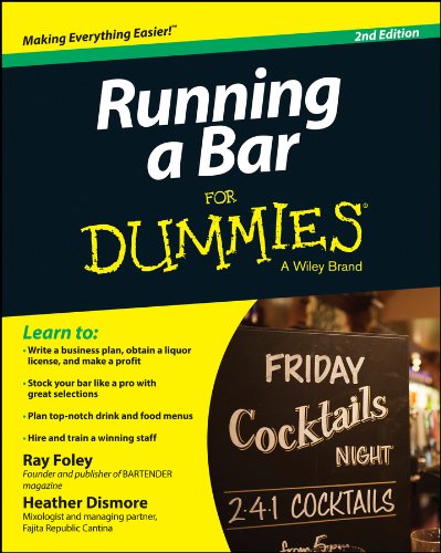 Running a Bar For Dummies (For Dummies Series)