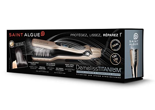 Saint Algue Demeliss Titanium Plancha De Pelo Vapor