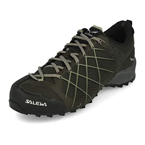 SALEWA Ms Wildfire, Zapatillas de trekking y senderismo para Hombre, sin Gore Tex ,Negro (Black Olive/Siberia 7625) ,44.5 EU