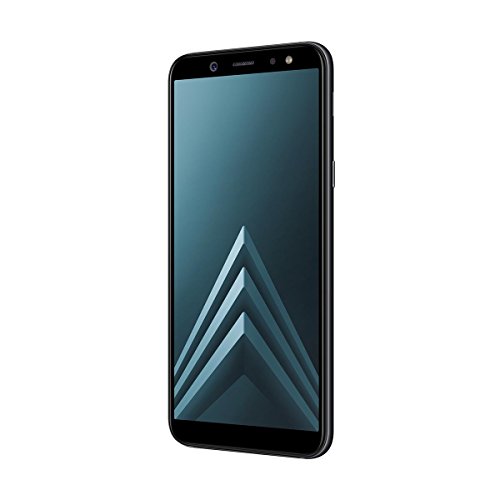 Samsung Galaxy A6 - Smartphone libre Android 8,0 (5,6 HD+), Dual SIM, Cámara Trasera 16MP + Flash y Frontal 16MP + Flash, Negro, 32 GB 5.6" - Versión española