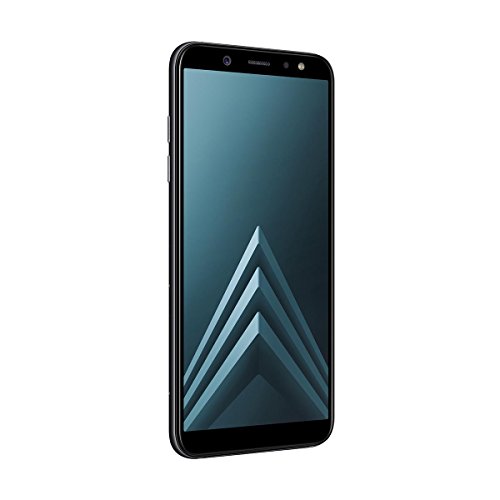 Samsung Galaxy A6 - Smartphone libre Android 8,0 (5,6 HD+), Dual SIM, Cámara Trasera 16MP + Flash y Frontal 16MP + Flash, Negro, 32 GB 5.6" - Versión española