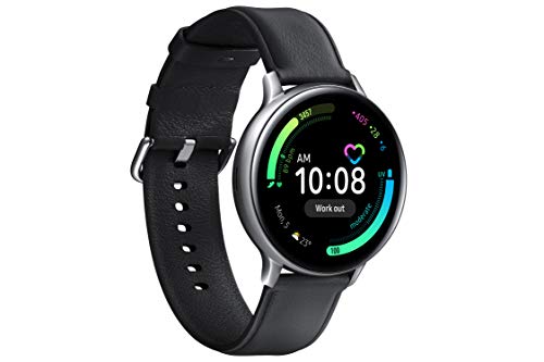 Samsung Galaxy Watch Active 2 - Smartwatch de Acero, 44 mm, LTE, Color Plata [Versión española]