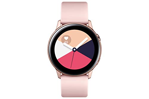 Samsung Galaxy Watch Active Reloj Inteligente Oro Rosa SAMOLED 2,79 cm (1.1") GPS (satélite) - Relojes Inteligentes (2,79 cm (1.1"), SAMOLED, Pantalla táctil, GPS (satélite), 25 g, Oro Rosa)