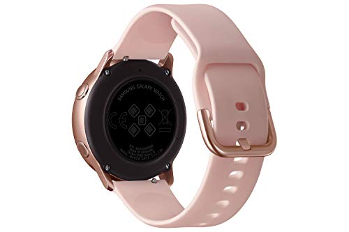 Samsung Galaxy Watch Active Reloj Inteligente Oro Rosa SAMOLED 2,79 cm (1.1") GPS (satélite) - Relojes Inteligentes (2,79 cm (1.1"), SAMOLED, Pantalla táctil, GPS (satélite), 25 g, Oro Rosa)