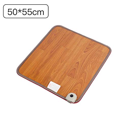 shewt Alfombrilla calefactada para pies, Almohadillas térmicas Debajo de los escritorios, Calentador eléctrico para Calentar los Dedos de los pies alfombrados para oficinistas, 50 30 (55) cm