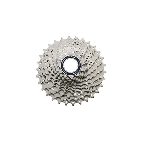 SHIMANO Cassette 105 R7000 11V, 11/32 CSR700011132, Unisex Adulto, Plata, 11-32 Dientes