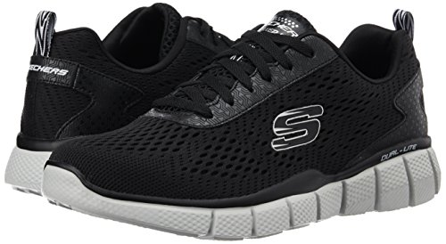 Skechers Equalizer 51529, Zapatillas Deportivos, Hombre, Negro (Bkgy), 43