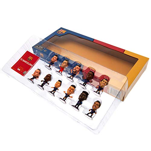 Soccerstarz FCBTP19 Barcelona Team Pack (2018/19 Version)/Figuras, Color Morado, 5 cm