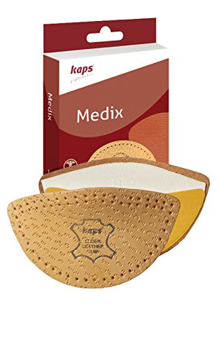 Soporte Longitudinal para el Puente del Pie Hombre Mujer - Plantillas para Zapatos de Medix Hechas con Piel de Oveja para la Almohadilla de Soporte del Puente y Alivio del Dolor (35-37 EUR)