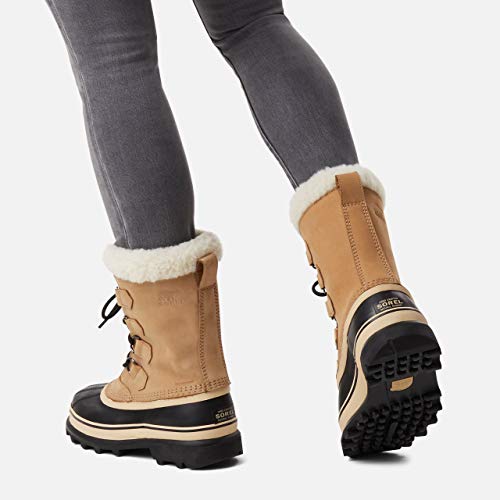 Sorel Caribou, Botas de Invierno para Mujer, Marrón (Buff), 40 EU