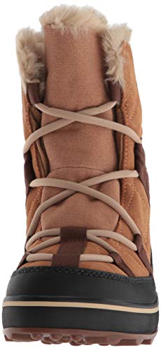 Sorel Glacy Explorer Shortie, Botas para Nieve para Mujer, Marrón (Elk), 38 EU