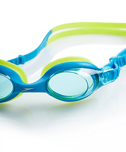 Speedo Sea Squad Skoogle Jr - Gafas de natación para niños 2-6 años, color azul / verde