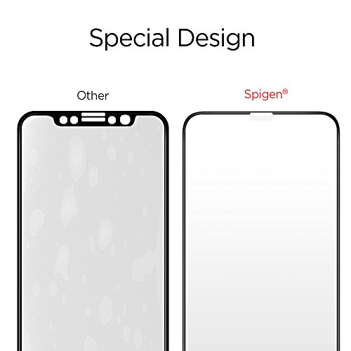 Spigen, Protector Pantalla iPhone 11 Pro MAX/XS MAX (6.5"), Compatible con Las Fundas, Cobertura y Protección Completa, Cristal Templado iPhone 11 Pro MAX/XS MAX (065GL24986)