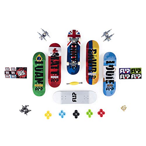 Spin Master Tech Deck Skate Shop Bonus Pack - Minimonopatines y minibicicletas para Jugar con los Dedos (Monopatín de Dedos, Multicolor, Imagen, Niño, 6 año(s), China)