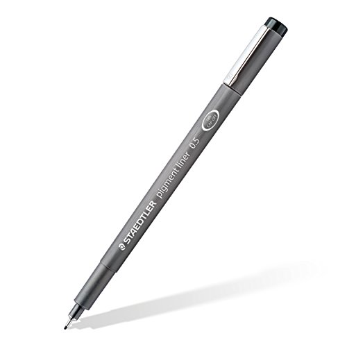 Staedtler 308 SB6P. Rotuladores Fineliner Pigment Liner. Estuche con 6 unidades.