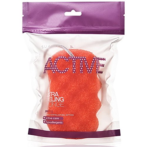 Suavipiel Esponja Baño, Color Naranja - 21 gr