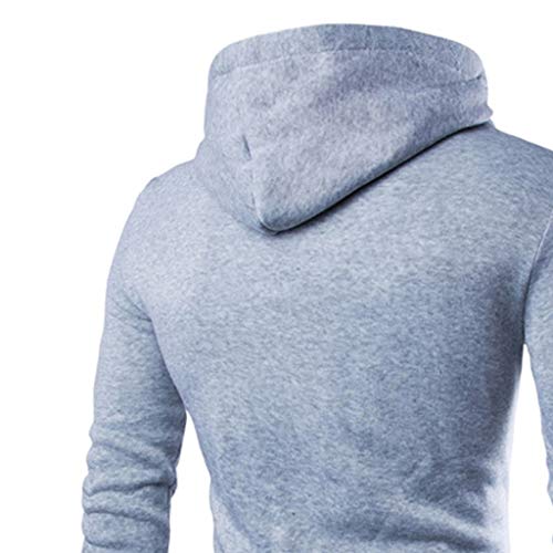 Sudaderas con capucha Sudaderas de los hombres de manga larga patchwork sudadera con capucha sudadera Top hombres ropa