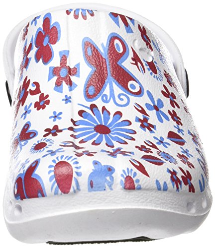 Suecos Oden Print, Zuecos de Trabajo, Unisex Adulto, Multicolor 14, 40 EU