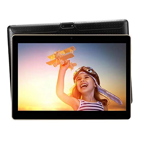 Tablet Android de 10 pulgadas con ranuras para tarjetas SIM 4 GB de RAM 64 GB ROM Octa Core 3G desbloqueado teléfono GSM Tablet PC integrado WiFi Bluetooth GPS negro