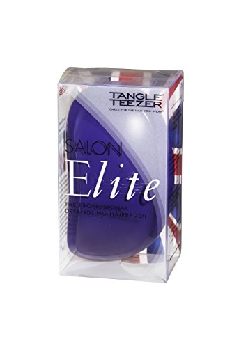 Tangle Teezer Salon, Cepillo para el Cabello, Brush,Color violeta y rosa