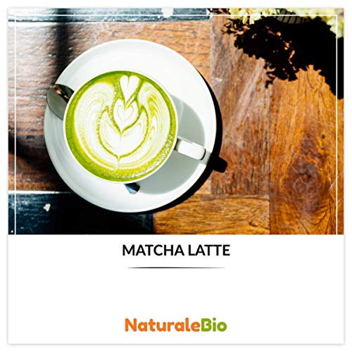 Té Matcha Orgánico Ceremonial En Polvo 50g. Té Verde Matcha Biológico Japonés De 1 Grado. Matcha Bio Grado Ceremonia. Té Ecológico Producido En Japón, Uji, Kyoto. Para Beber, en Cocina y con latte