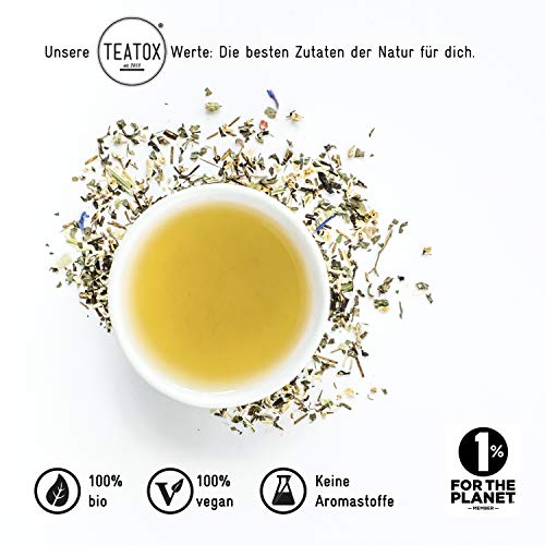 TEATOX Skinny Morning, té verde orgánico con mate (Lata)