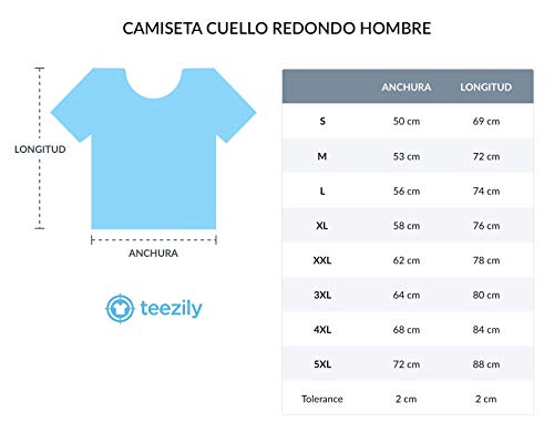 TEEZILY Camiseta Hombre ¿Eres un Motero Orgulloso? - Azul Marino - 3XL