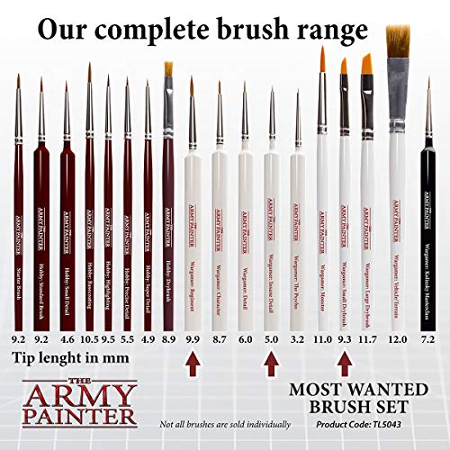 The Army Painter ? | Most Wanted Wargamer Brush Set