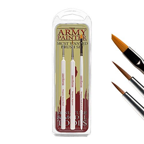 The Army Painter ? | Most Wanted Wargamer Brush Set