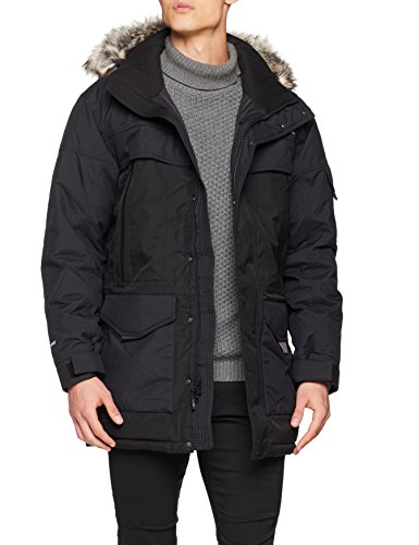 The North Face MC Murdo 2 - Parka de Plumas para Hombre, Hombre, Color TNF Black/High Rise Grey, tamaño Large