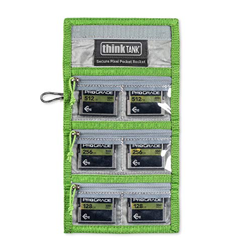 Think Tank 2328 Photo Secure Pocket Rocket Memory Card Case Verde