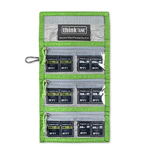 Think Tank 2328 Photo Secure Pocket Rocket Memory Card Case Verde