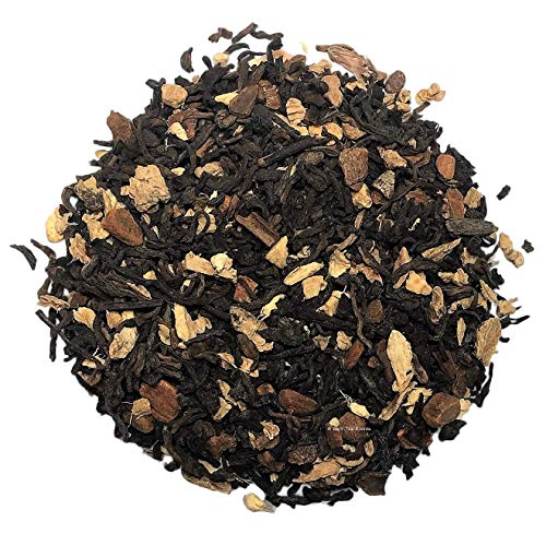 TIA BLENDA - ADIÓS GRASAS (100 g) - Mezcla Exclusiva de TÉ ROJO PU-ERH Imperial Premium, JENGIBRE y CANELA. Té en hojas. 40 - 50 tazas. Presentación premium en lata. Loose Tea Caddy.