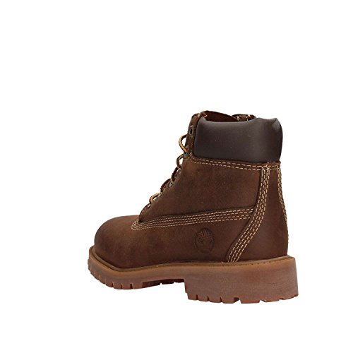 Timberland Authentic 6” – Botas para Niños, Marrón (Brown Smooth), 30.5 EU