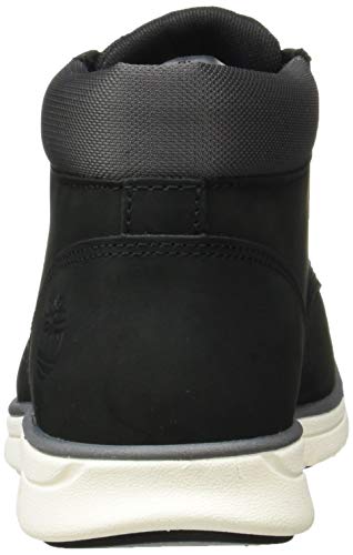 Timberland Bradstreet Leather Sensorflex, Botas Chukka para Hombre, Negro Nubuck, 41 EU